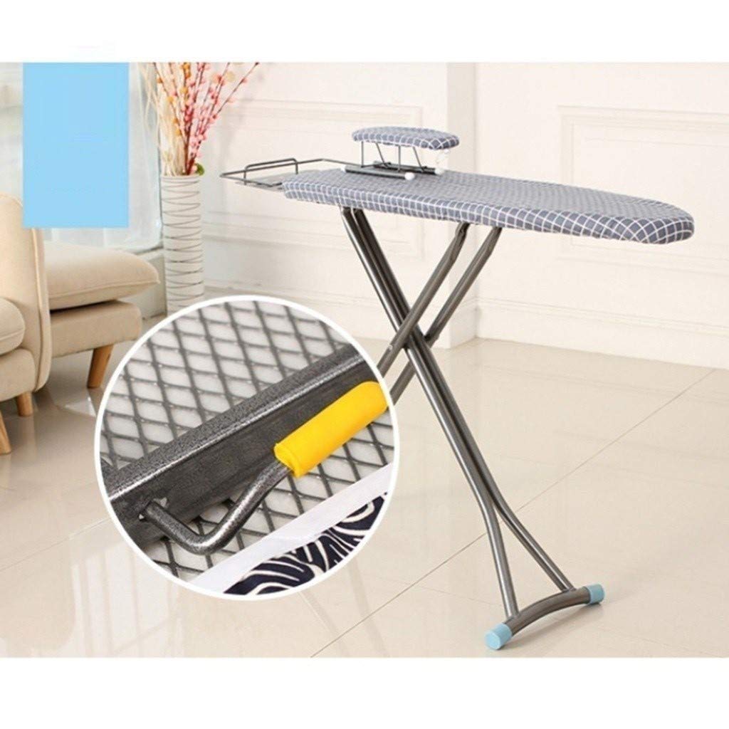 Tabla de Planchar Gris, Tabla de Planchar Grande y Gruesa Mesa de Planchar de Metal Plegable con un Clic, Adecuada para la Tienda de Ropa del Centro Comercial, Tablas de Planchar de 1103186