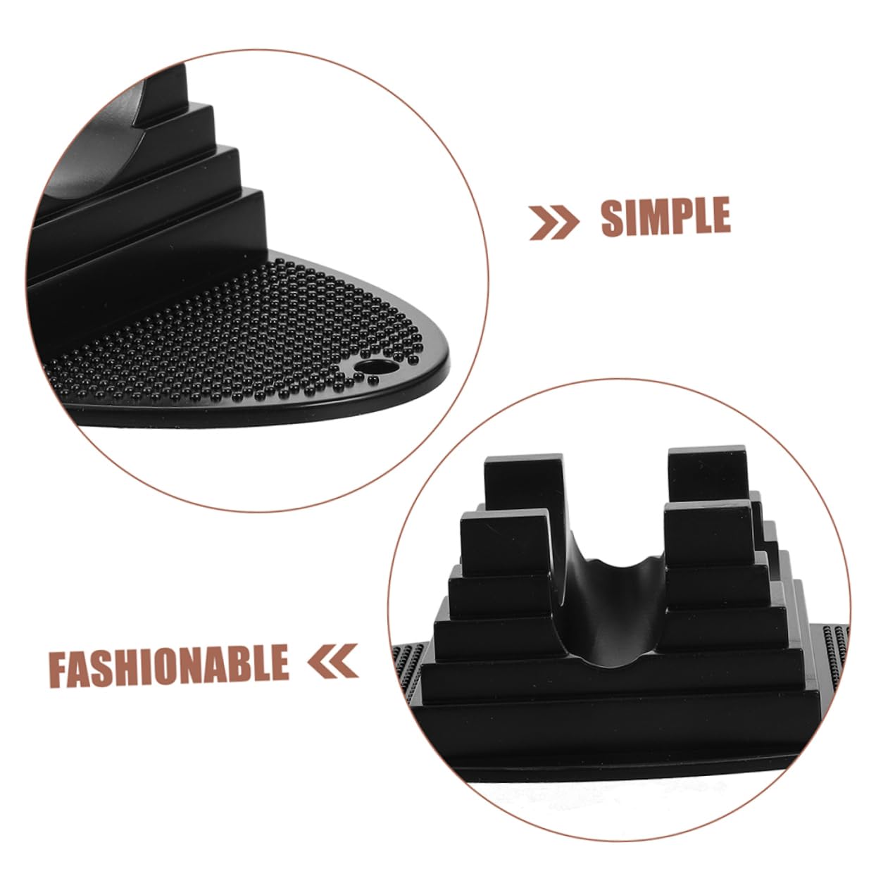 3pezzi Supporto Per Monopattini Robusto in Policarbonato Design Antiscivolo Per Esposizione Sicura Installazione Facile e Per Riporre Facilmente