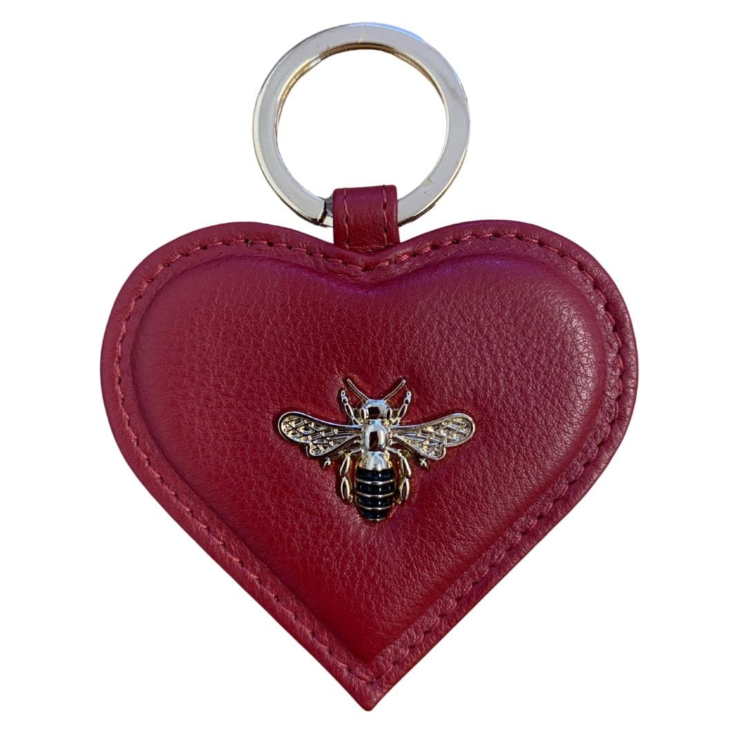 Love EMVY Women's Leather Keyring - Red