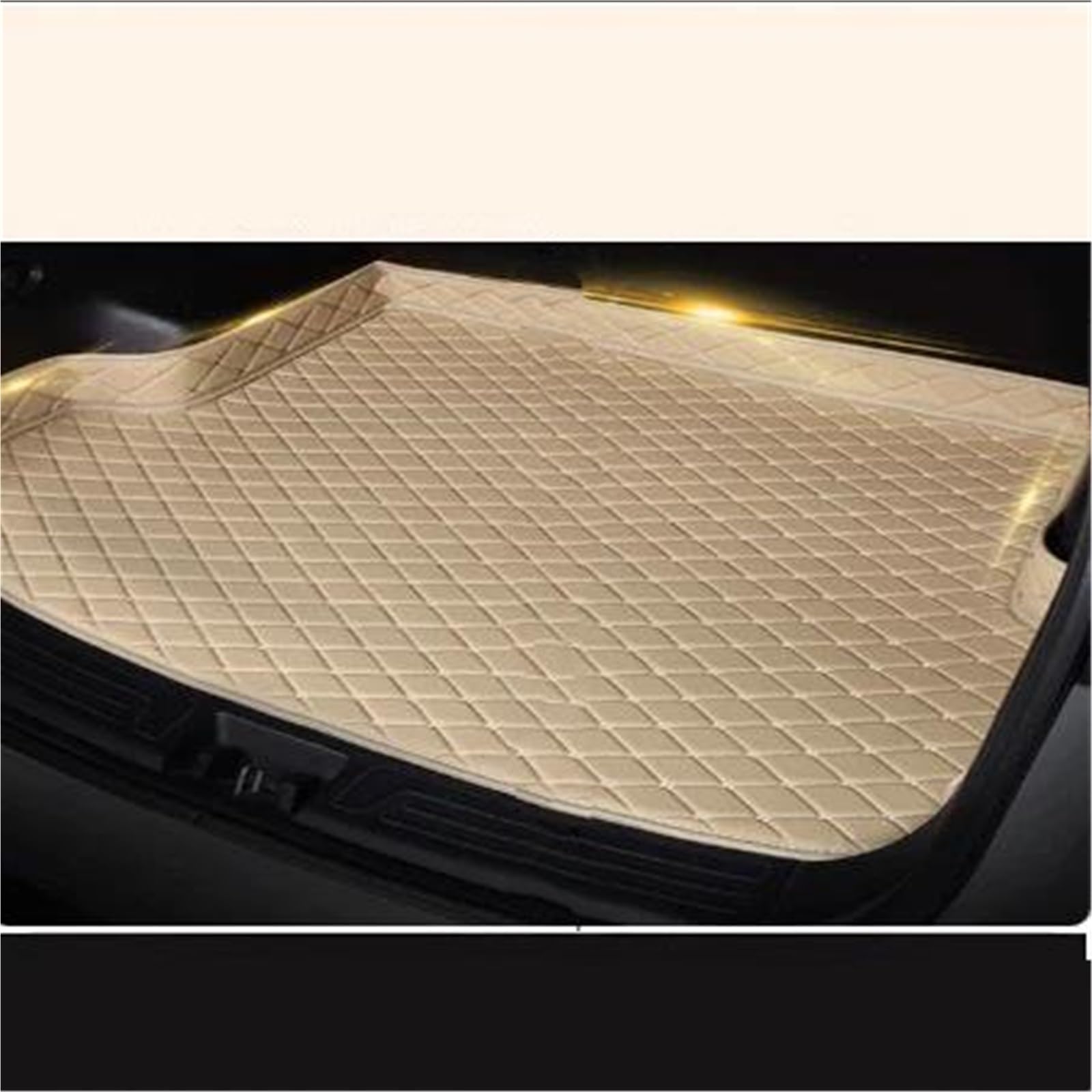 Künstliche Leder Kofferraum Matte Hinten Trunk Cargo Schutz Auto Innen Für Mazda CX-30 2020 2021 2022(Type C)
