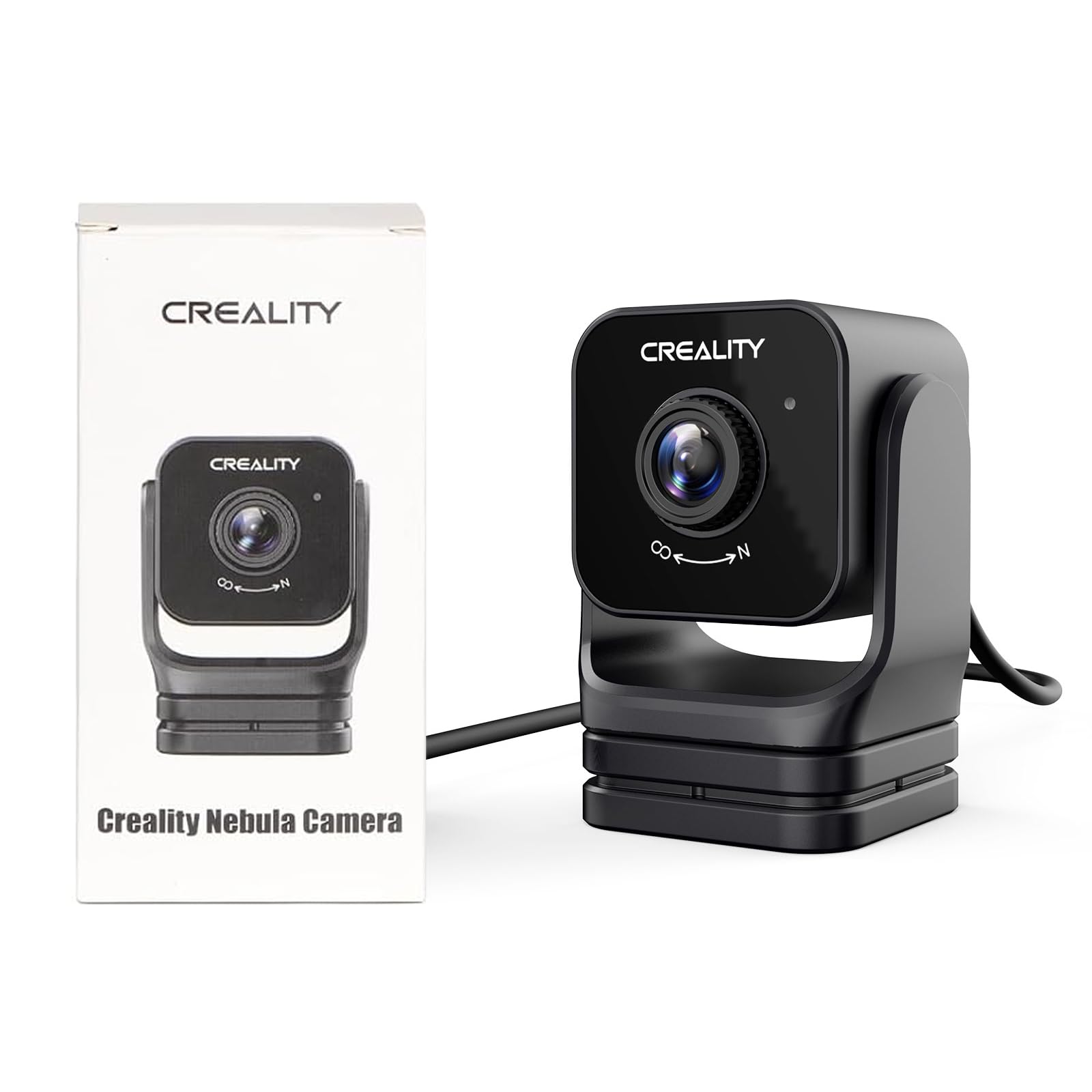 Skouphy Creality Nebula Camera for 3D Printer,Remote Monitoring,Night Vision Function 24-Hour Monitoring of Printing, Campatible Sonic Pad/Nebula Pad/Ender 3 V3 KE/CR 10 SE/Halot Mage pro
