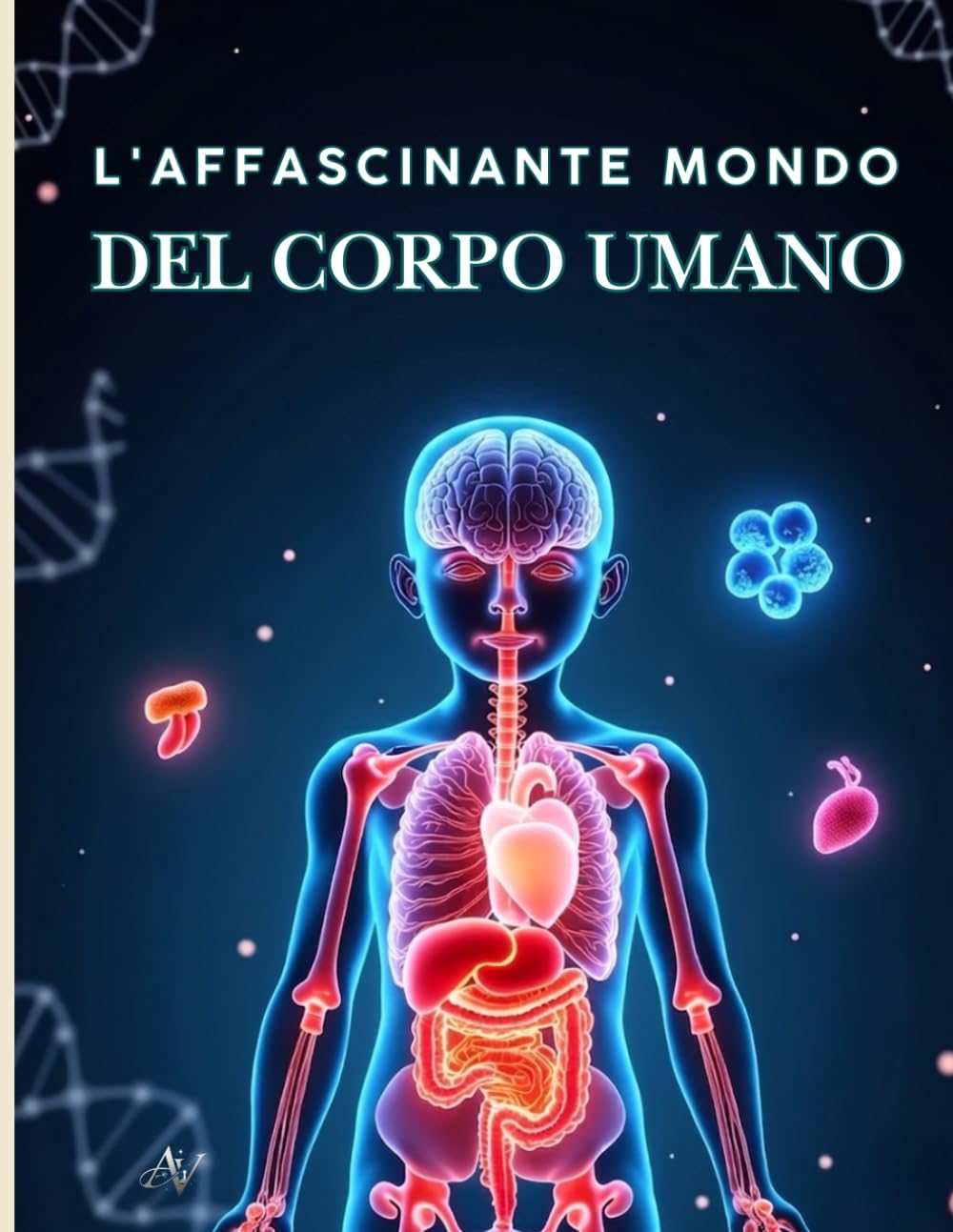 L'affascinante mondo del corpo umano: L'enciclopedia completa di biologia e anatomia umana per ragazzi — Scienza avvincente per 9–12 anni