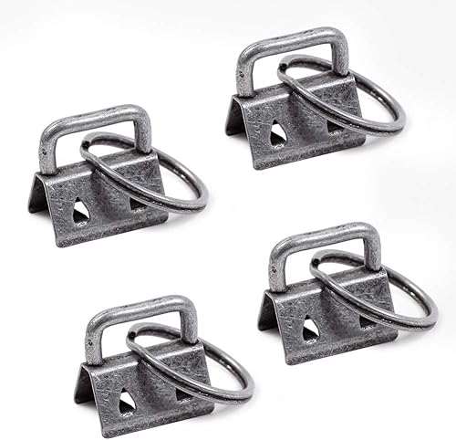 Vista 33 de SPEEDWOX Accesorios para llavero con anillo dividido, juego de correas para manualidades