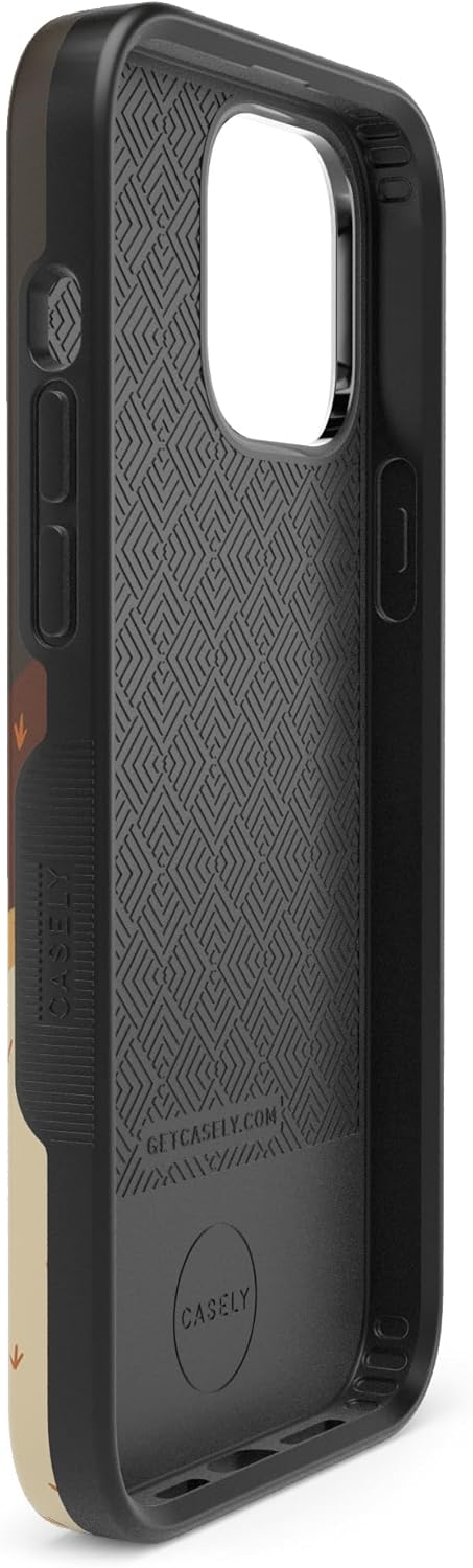 Casely iPhone 14 Pro Max Case | Desert Nights | Cactus Colorblock | Bold Protective Design | Compatible with MagSafe