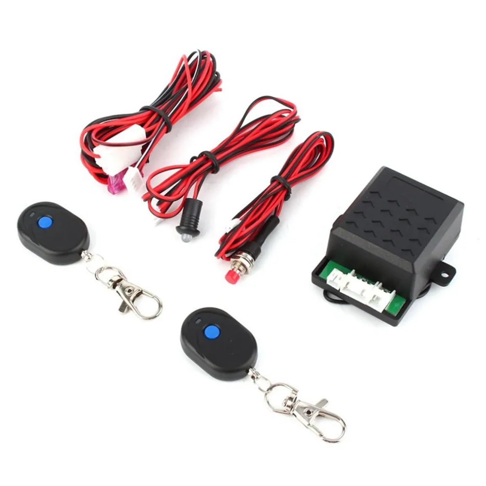 Sistema de Alarma antirrobo Universal con Bloqueo inmovilizador Motor Coche