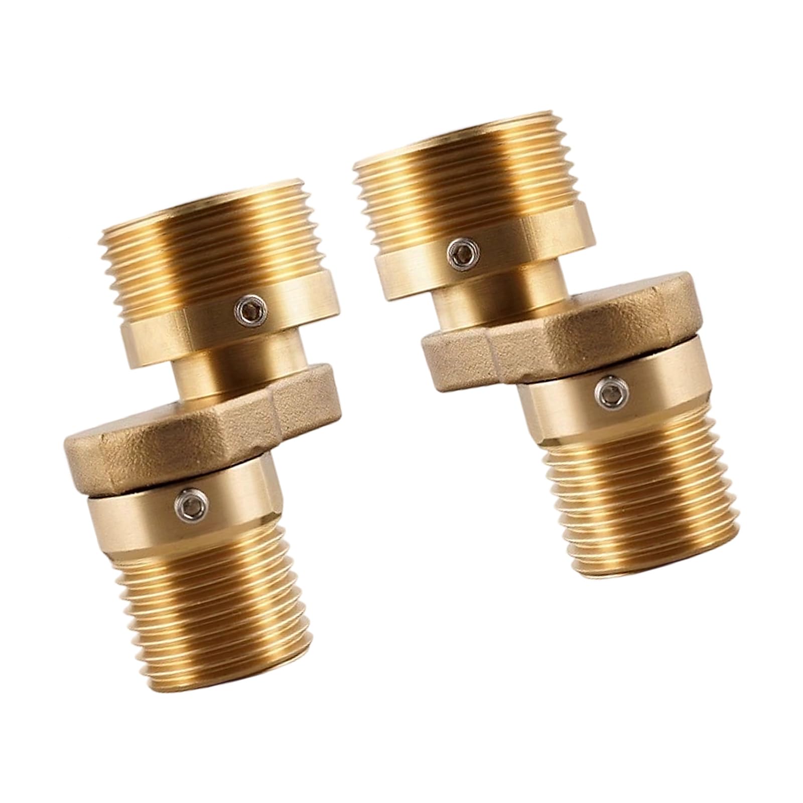 2Pcs Resistant Shower Faucet Adapter Thickened Angles Copper Angled Curved Foot Bathroom Hardware Copper Angled Curved Foot