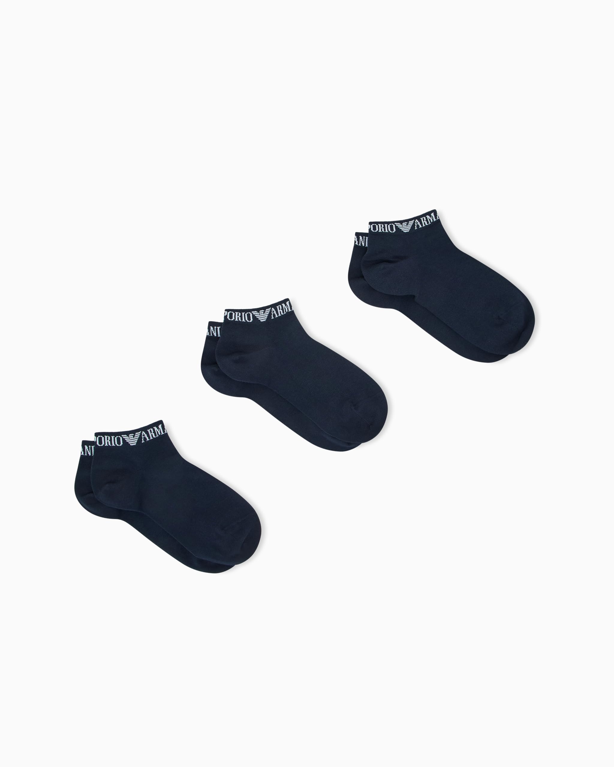 Emporio Armani Herren 3-pack Sneaker Socks Socken