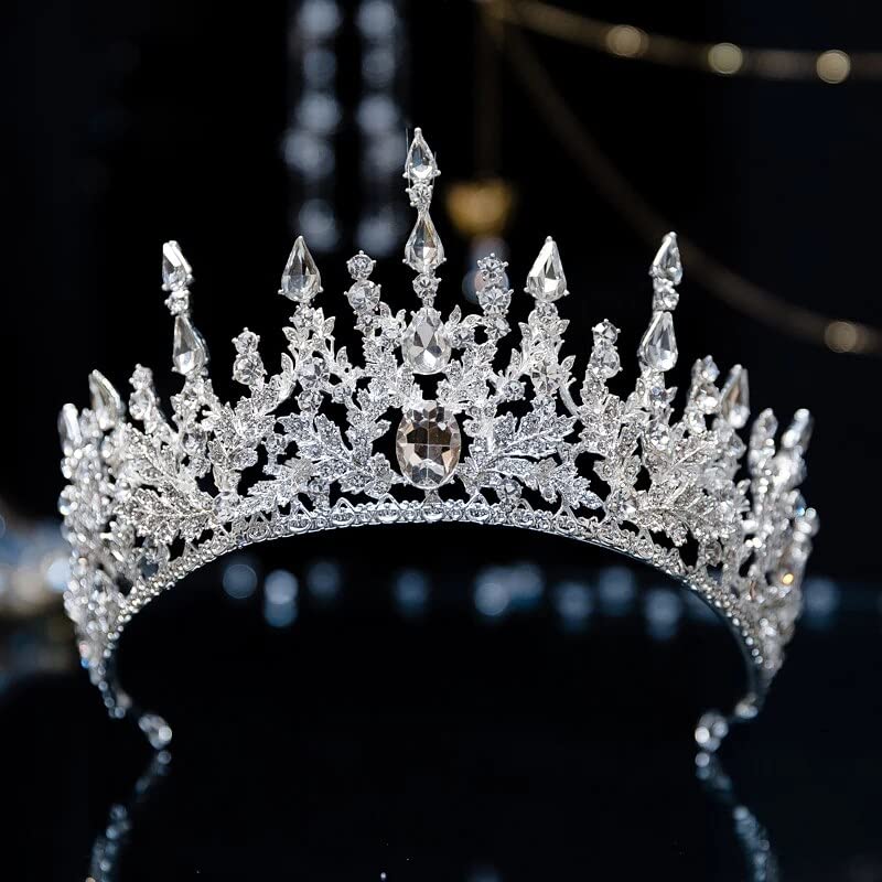 Amazon.com: PSKOO Tiaras and Crowns for Women, Baroque  display picture 2