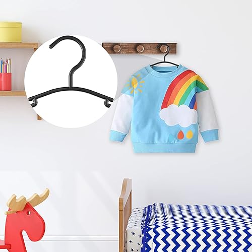 Miniatura 9 de Ganchos para ropa de bebés y niños, color blanco