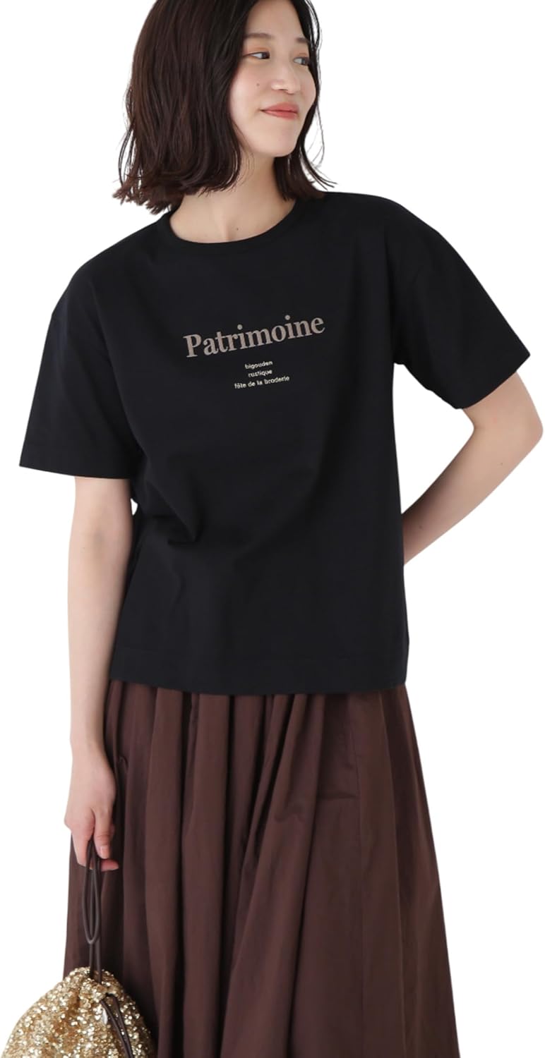 PATOU 半袖ニット ロゴジャガードニットトップ Sサイズ PATOU(パトゥ