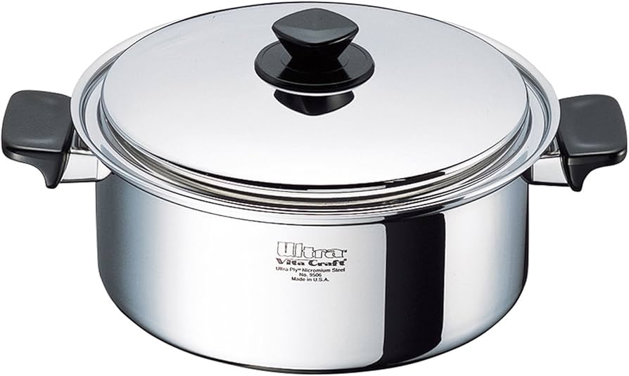 Vita Craft ビタクラフト ウルトラ 両手鍋5.5L NO.9506 @ Amazon｜ビタクラフト 両手 鍋 ウルトラ 5.5L 25.5cm 9506｜両手鍋