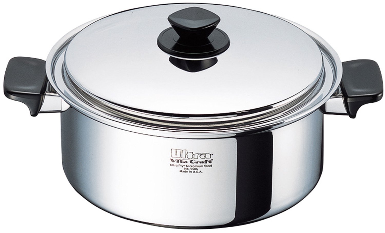 Vita Craft ビタクラフト ウルトラ 両手鍋5.5L NO.9506 @ Amazon｜ビタクラフト 両手 鍋 ウルトラ 5.5L 25.5cm 9506｜両手鍋