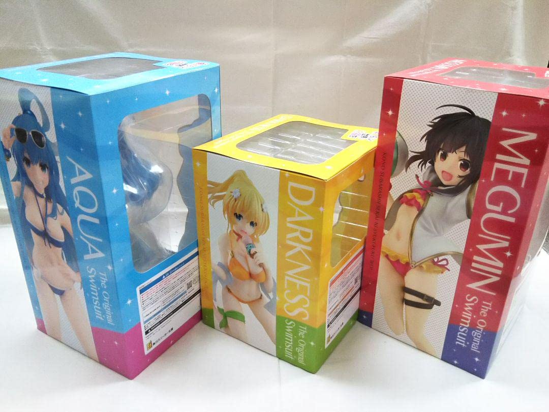 Amazon.co.jp: このすば めぐみん アクア ダクネス 原作版水着Ver 