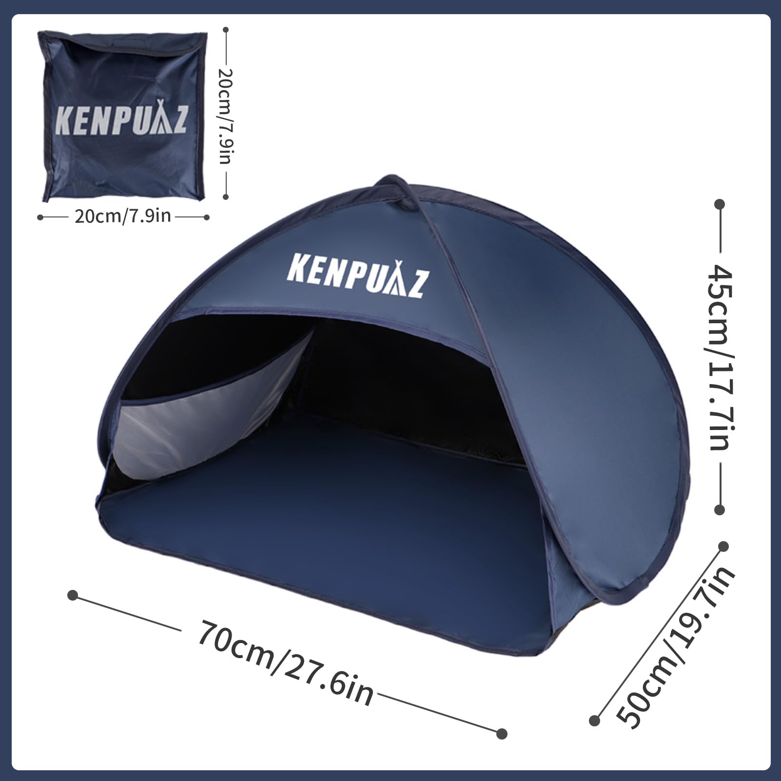 Amazon.com: KENPUAZ Head Pop-Up Canopy - Instant Shade