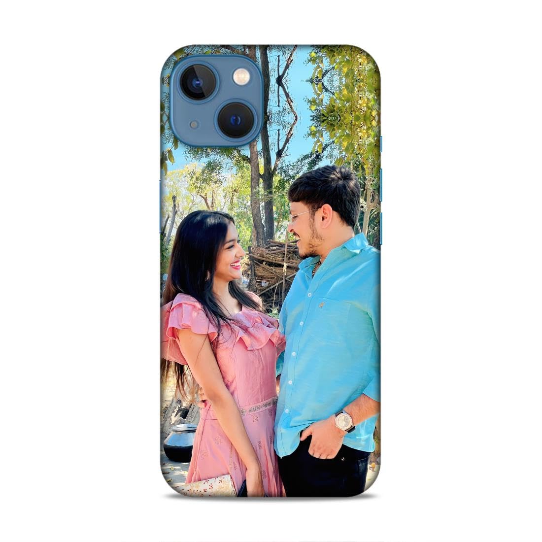 Cleok Custom Back Cover For Apple Iphone 13 | Self Customized Printed Hard Case For Apple Iphone 13 | Photo, Name Personalised Back Cover For Apple Iphone 13 - Polycarbonate, Multicolor