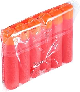 6Pcs Mega Dart Refill Pack, Refill Darts 9.5cm Bullet Blaster for Mega Centurion Toy Gun Toy Foam Ammunition Compatible with Nerf Mega Guns Universal Mega Pack Refill Bullets