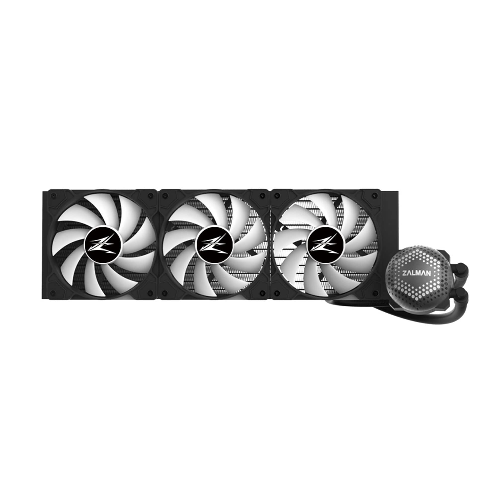 Amazon.co.jp: ZALMAN ALPHA 36 Black 簡易水冷CPUクーラー ARGB搭載