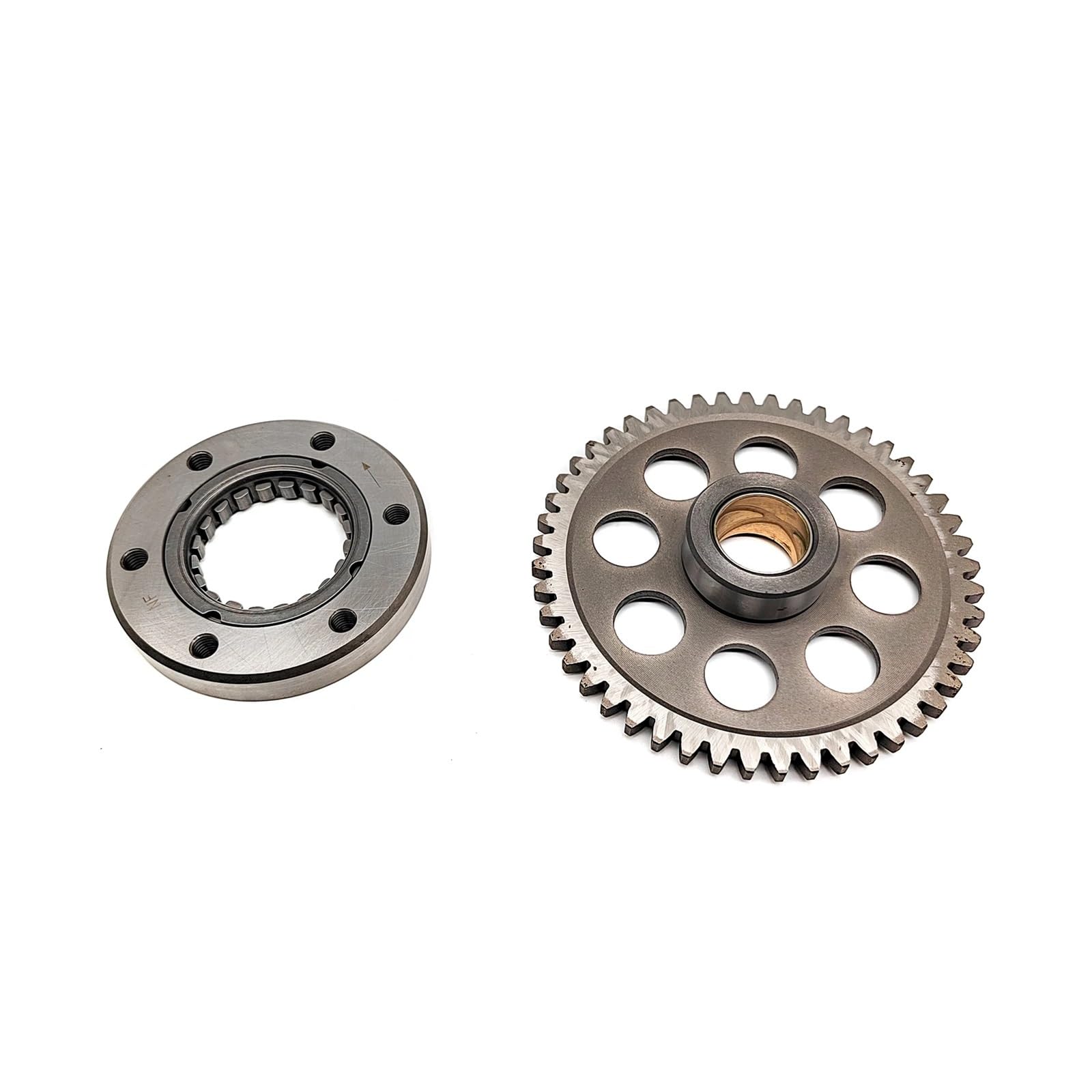 pezzi di ricambio per motociclette FRIZIONE DI AVVIAMENTO E RIDUTTORE for MOTORE QUAD GO KART Linhai 260cc 300cc Frizione di avviamento a ruota libera unidirezionale https://www.al