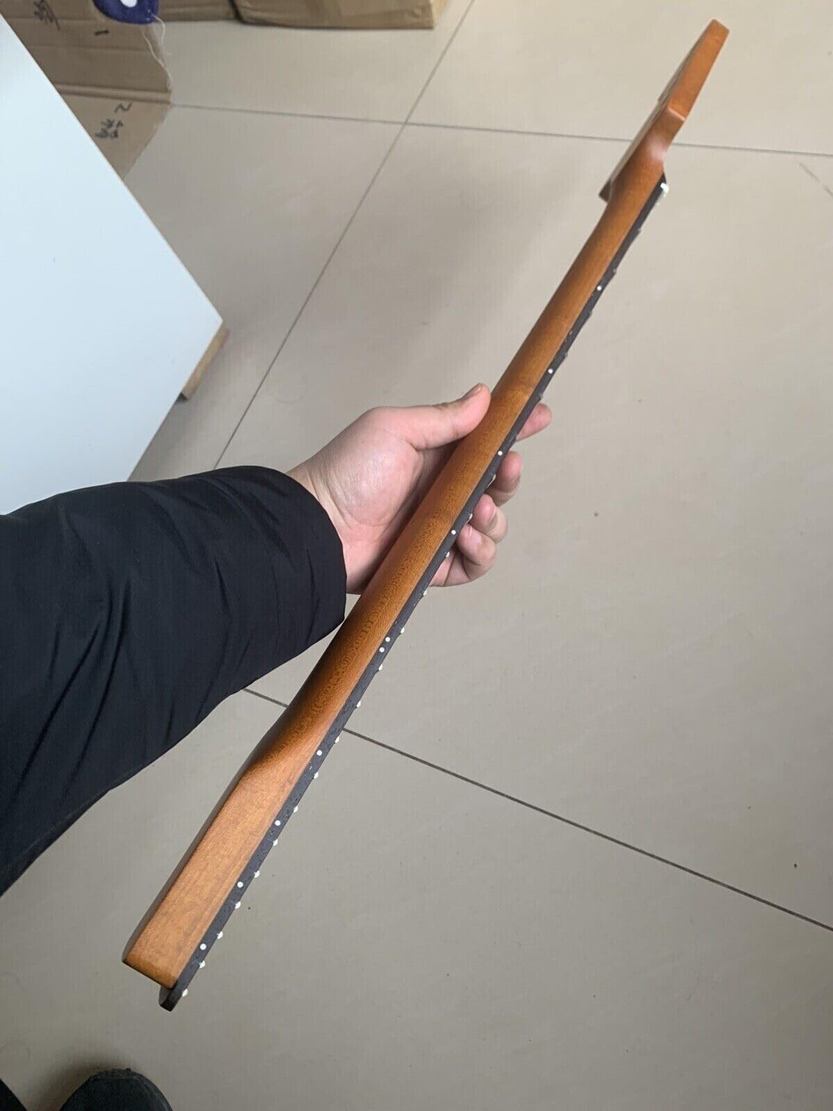 Amazon.co.jp: ラージヘッド ロースト メイプル エレキギター ネック