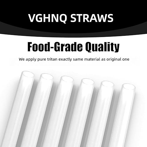 Miniatura 4 de Pajitas para botella Owala de 40 onzas, popotes de repuesto, 6 popotes, 1 cepillo para popote para Owala FreeSip de 40 onzas, accesorios de botellas