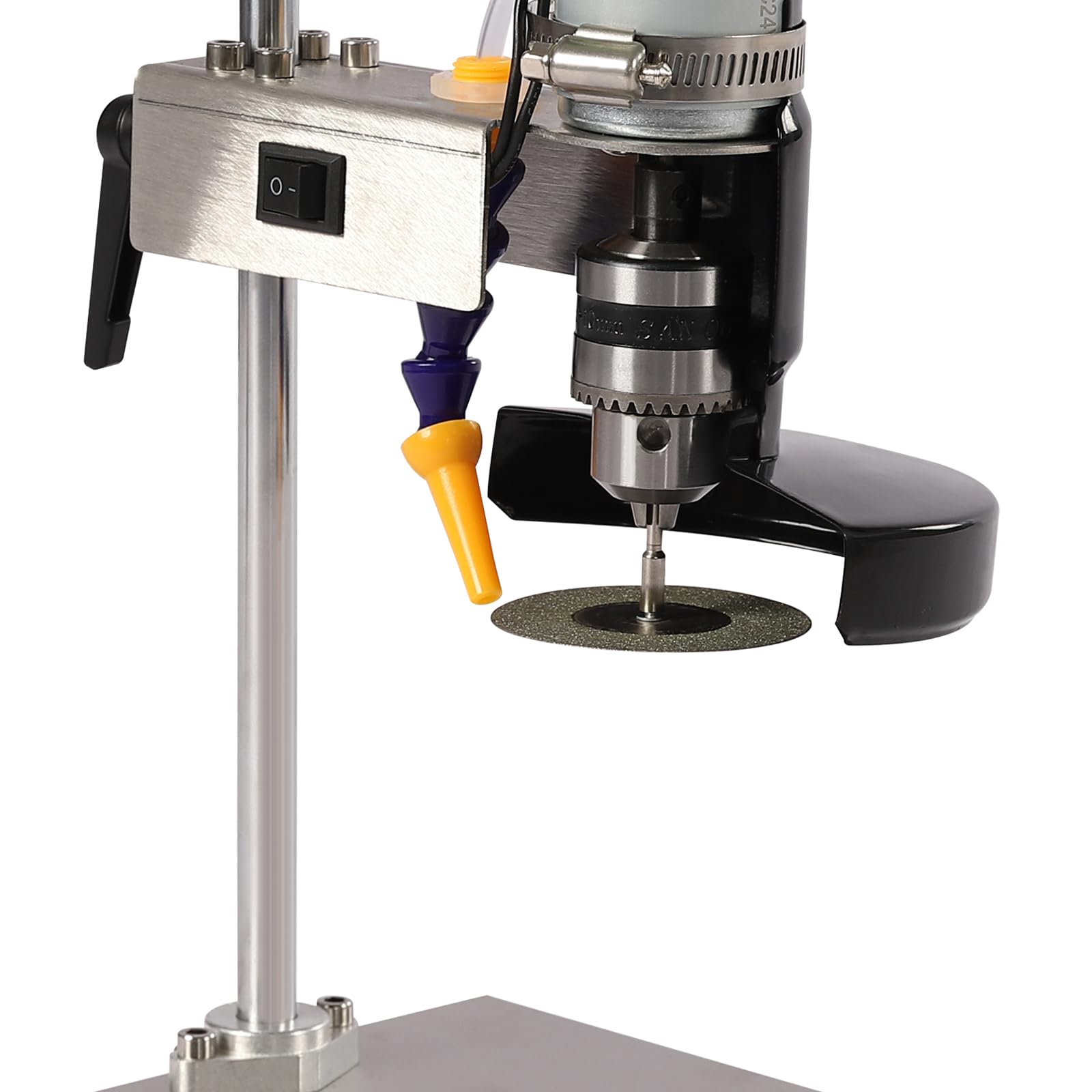 Coupe-bouteille électrique en verre 150 W, Machine de découpe de bouteilles en verre électrique Vitesse réglable 2000-6000 tr/min, DIY Bouteille en Verre Cutter Kit