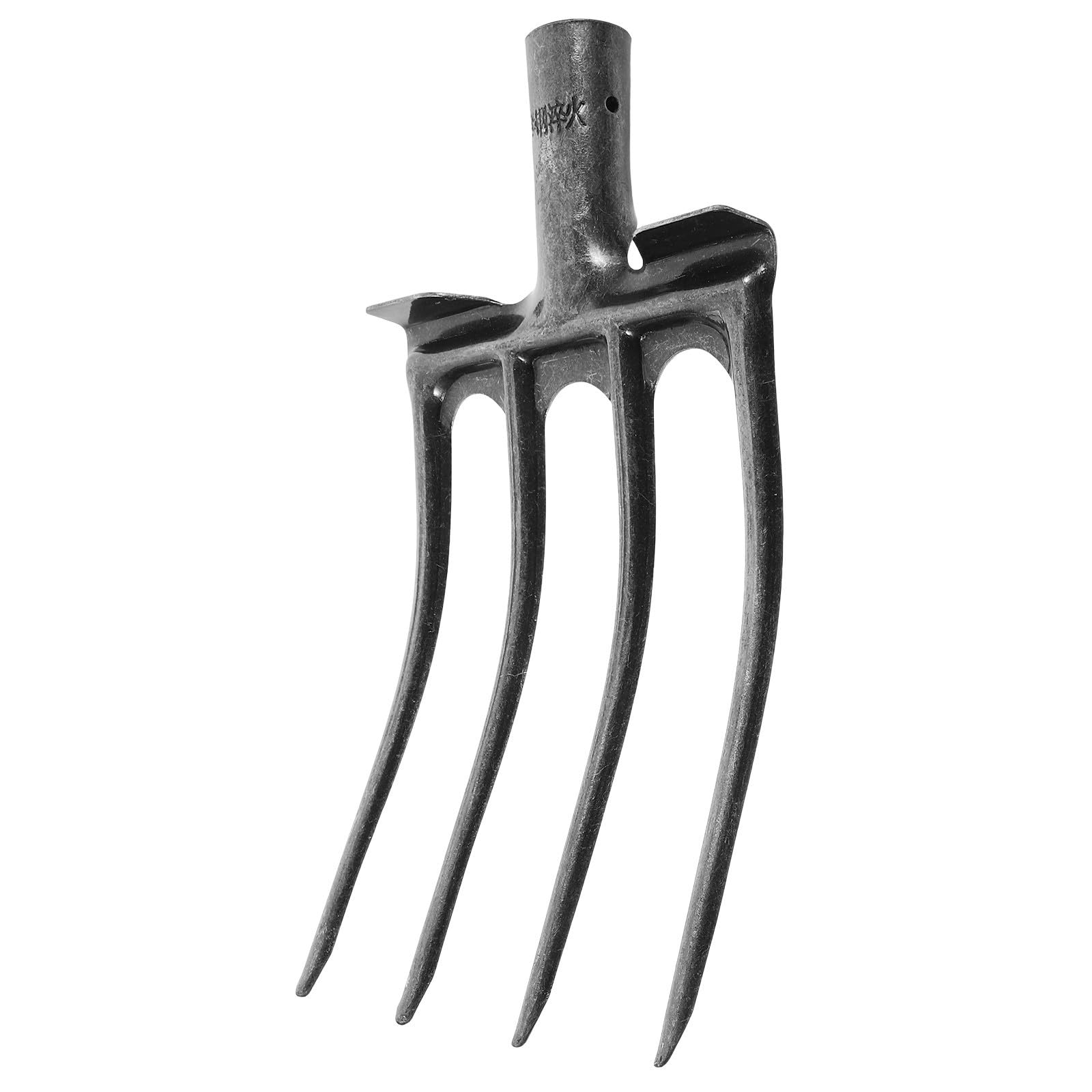 Fourche à litière en acier contre la fatigue du jardinage difficile