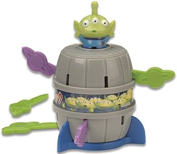 美品、レア　ディズニー トイストーリー エイリアン ロケットポーチ SHOBIDO Disney TOY STORY デニムシリーズ スクエアポーチ