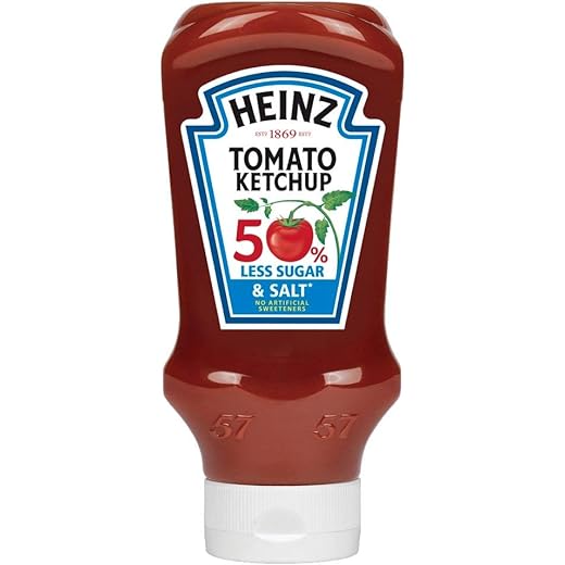 Heinz Tomato Ketchup 50 Less Sugar 625g