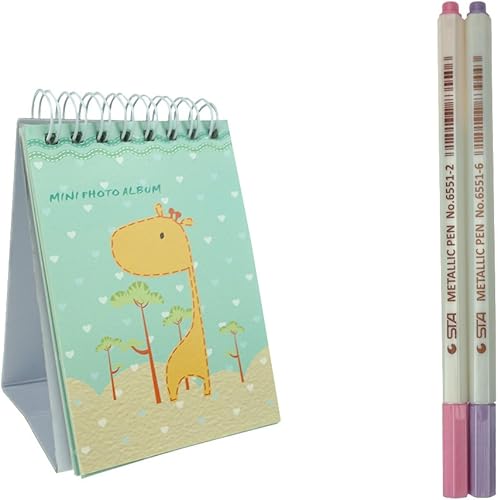 Miniatura 7 de A ANTER Accesorios para cámara instantánea compatibles con cámara de película instantánea Fujifilm Instax Mini 12, 11, 9, color azul pastel