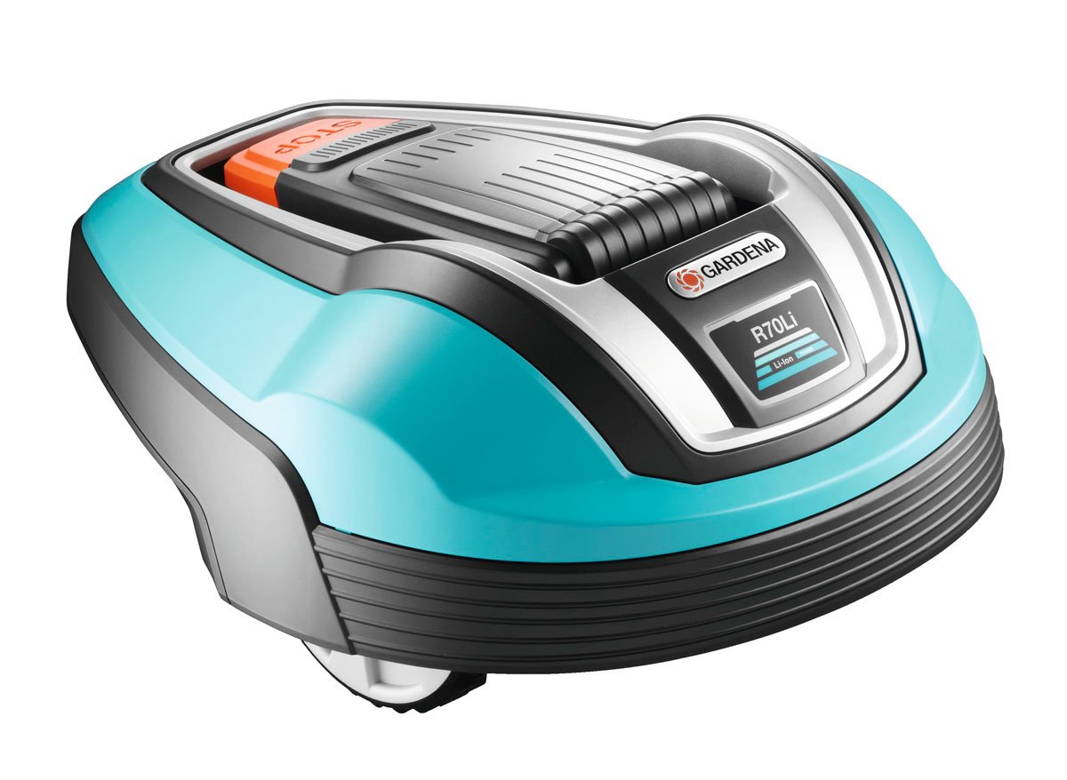 Gardena 04072-26 R70LI Robot Tondeuse Plastique Blue 80 x 52