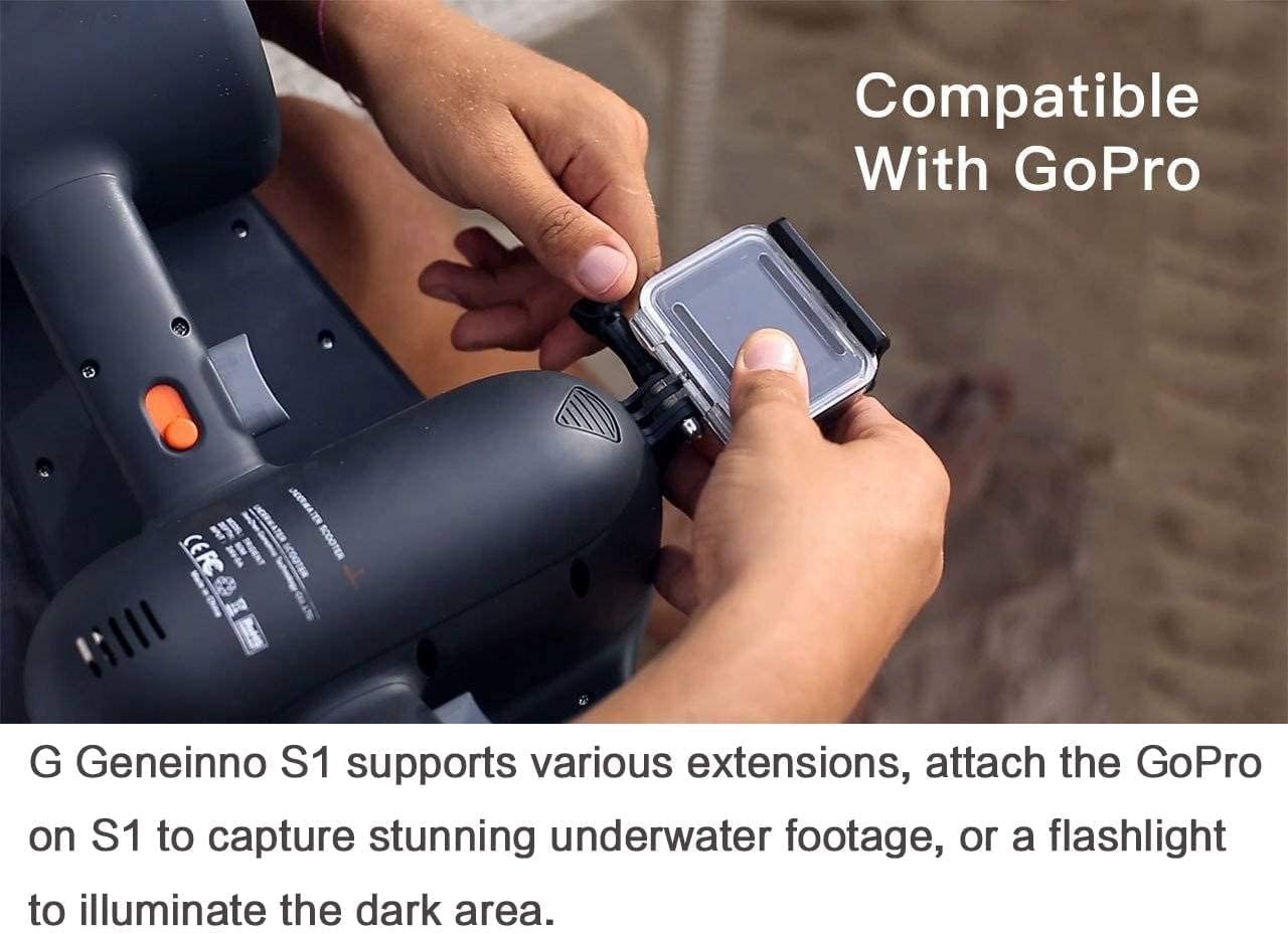 S1-Pro Scootter Undater Scooter Dual Motors 2 gears for diving and snorkeling of the swimming pool for water sports with video editing, dive up to164 feet, 4 mph, 45 minutes of operation, blue, 19x8x8 7 61lC7XdfJcL. AC SL1280