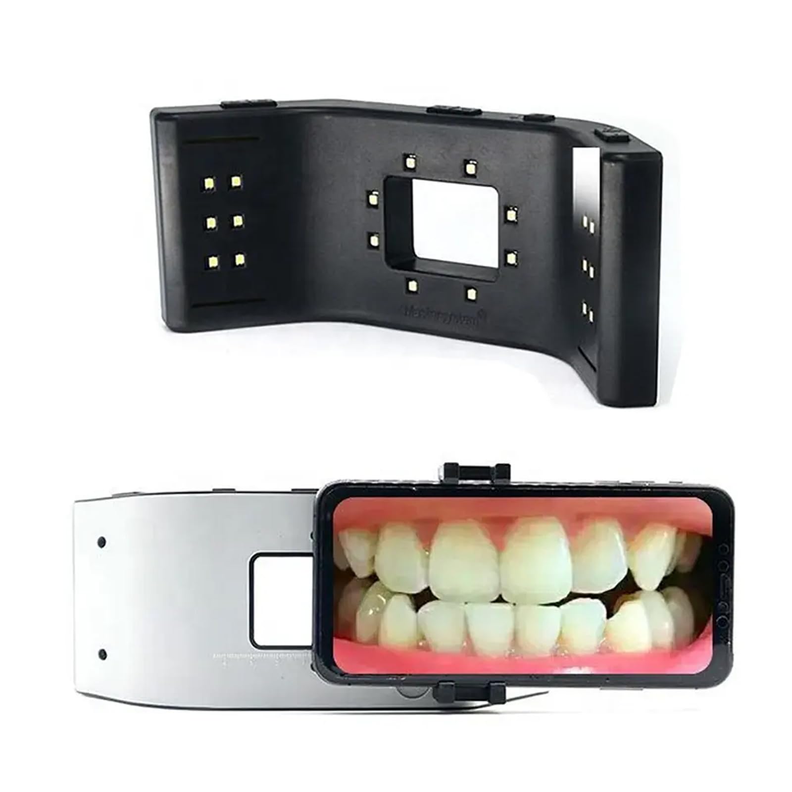 Luz De Relleno Oral, Equipo Fotográfico Dental con Temperatura De Color 6000-6500K, 3 Niveles Ajustables Brillo Y Disparo 360°,Suave Y Uniforme,para Salón Belleza,Hospital Clínico