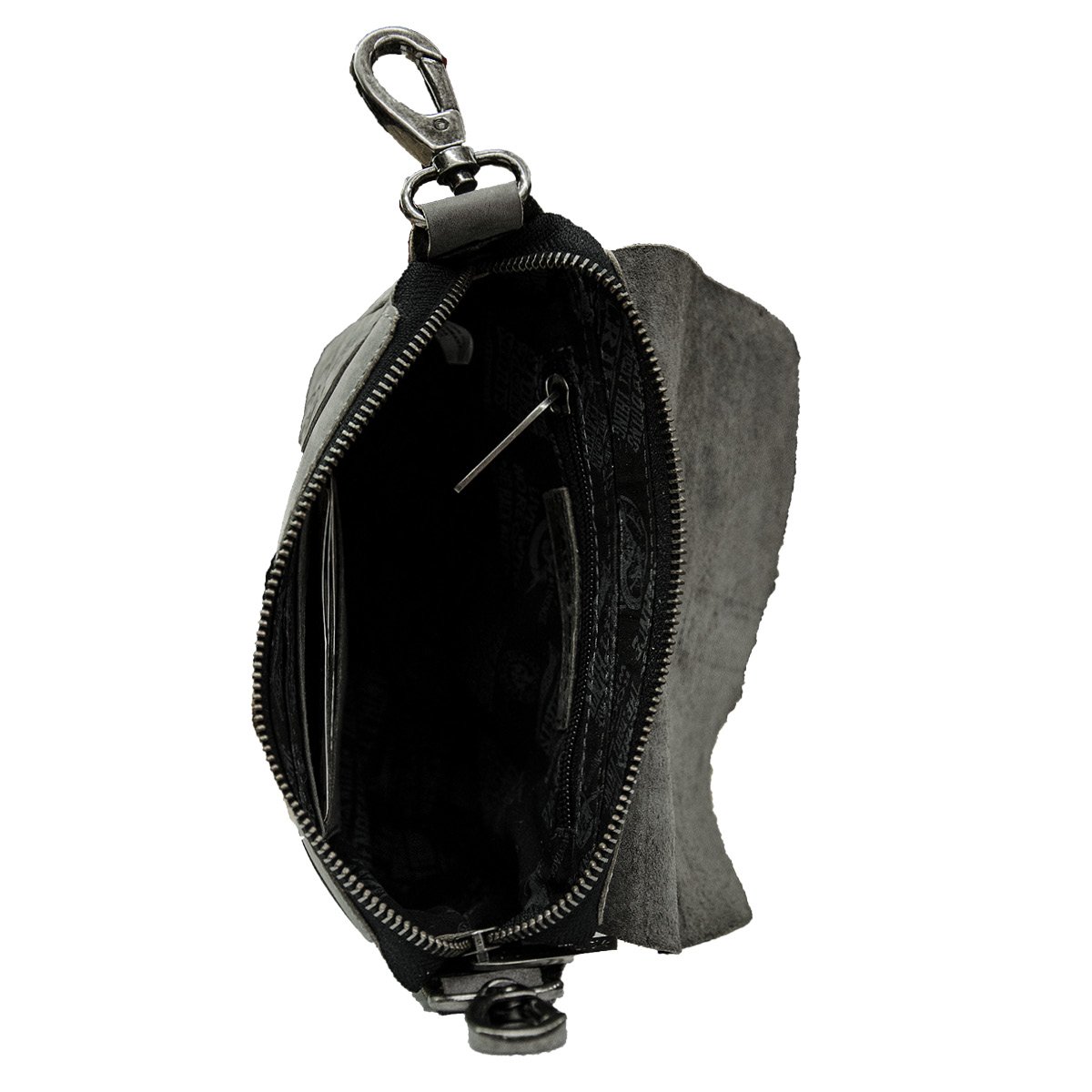 JACK'S INN 54 Black Bourbon Hand-/Gürteltasche - Thunder schwarzes Echtleder