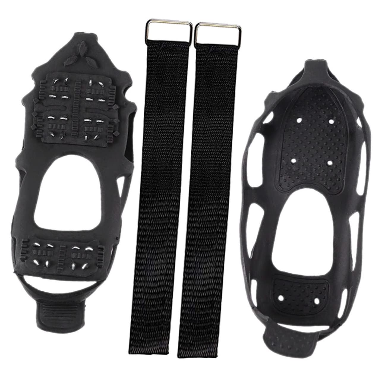 SHERCHPRY 1set - Shoe Traction Snow Grippers for Hiking Climbing Protective Outdoor Gear for Activities Easy to Clean and Store
