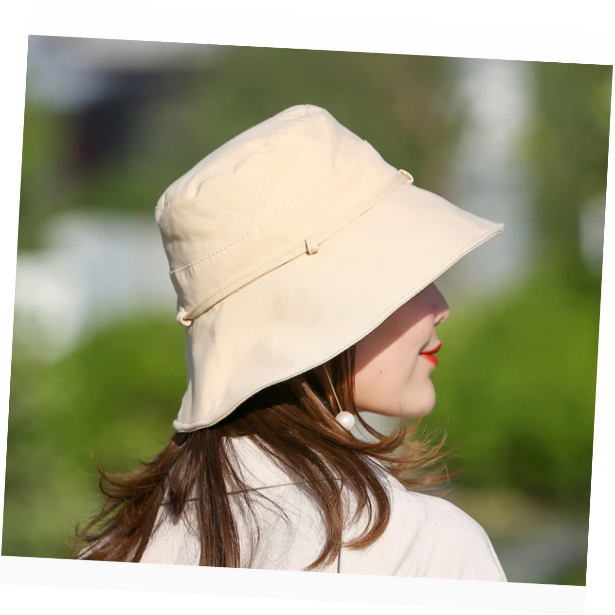 FOMIYES Cappello Secchiello con Decorativo Ampia per Attività