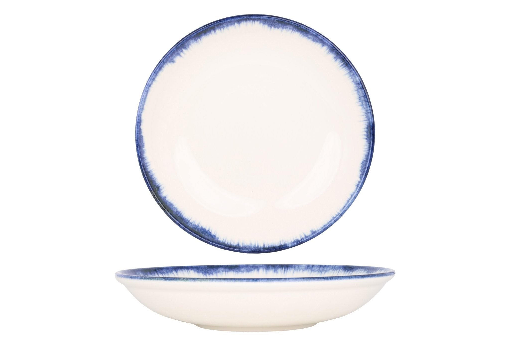 Kütahya Porselen Juegos de vajilla (Large) - Azure - 24 piezas - 6 Personas - Porcelana