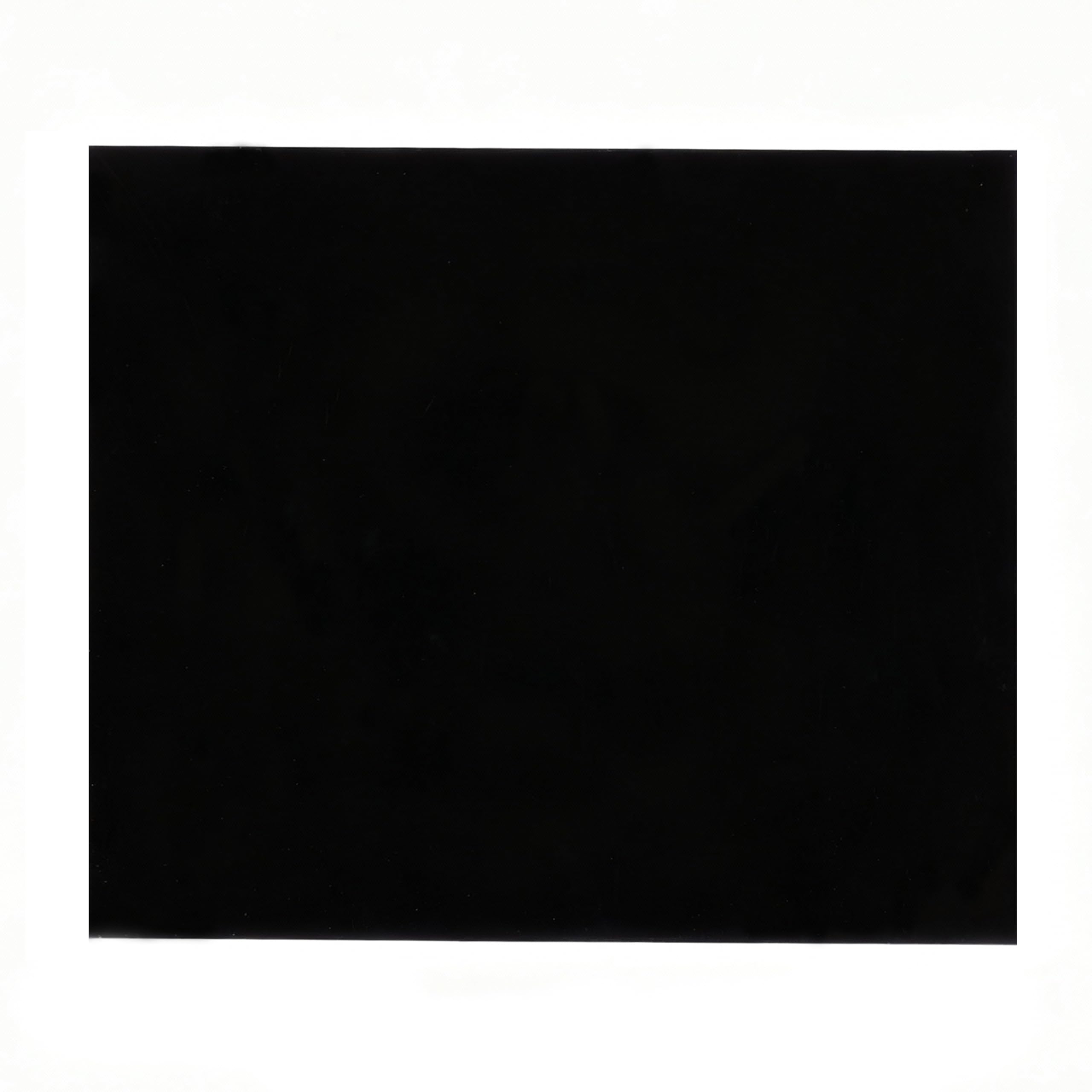 HZCOMND 20x25cm DIY Blank Acoustic Guitar Plate Sheet Self Adhesive Scratch Pickguard Material Sheet (Black)