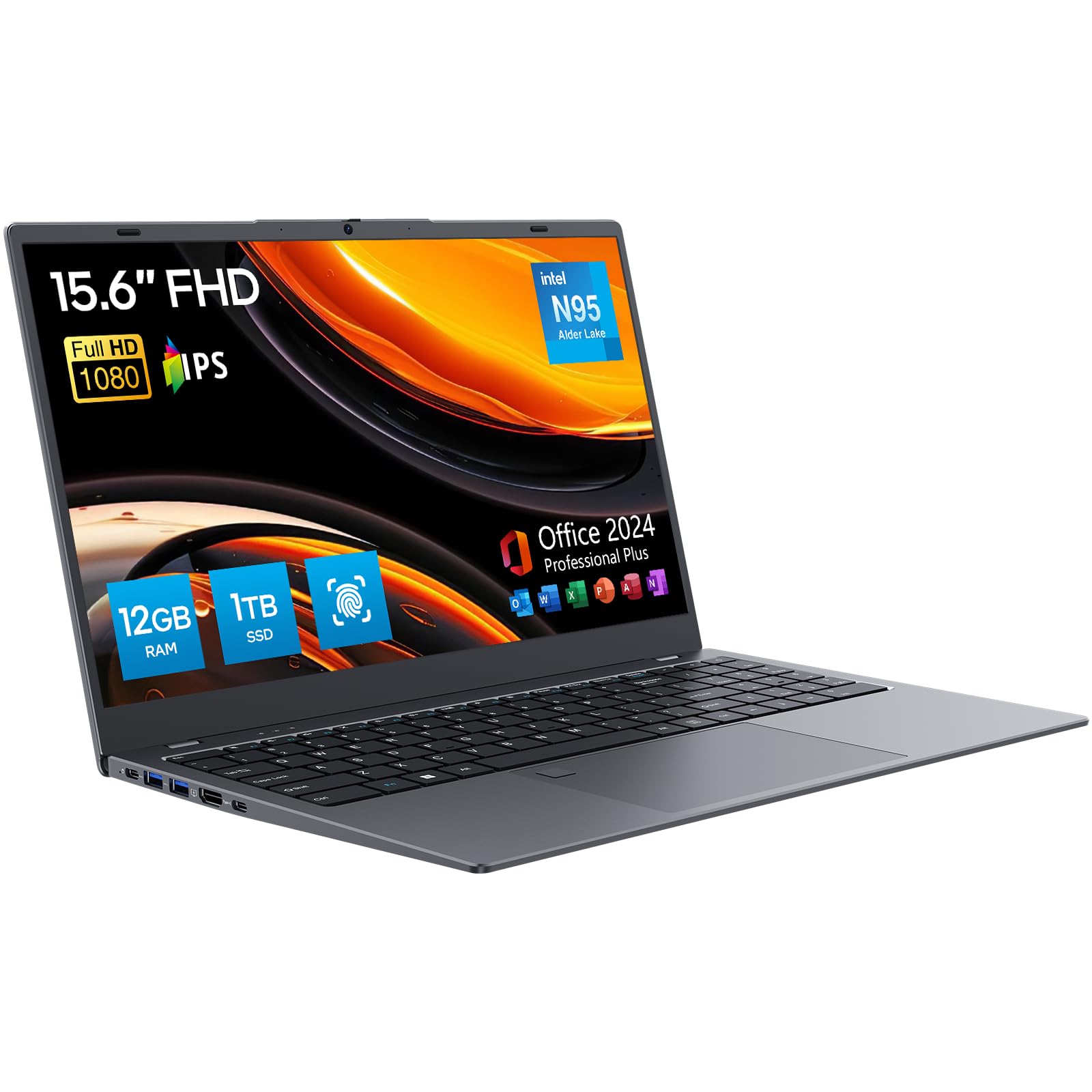 Amazon.co.jp: ECOHERO 15.6 インチノート PC Intel N95 12GB LPDDR5