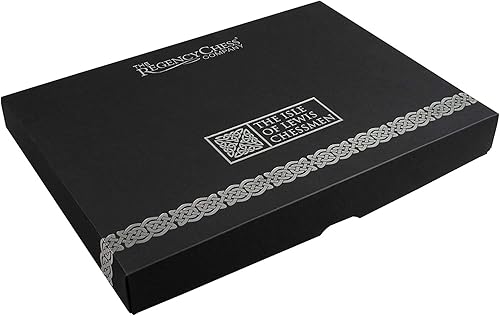 Miniatura 4 de The Isle of Lewis Chessmen - Juego de Ajedrez Oficial de Ajedrez Regency Lewis - Edición RED - 4 Queens