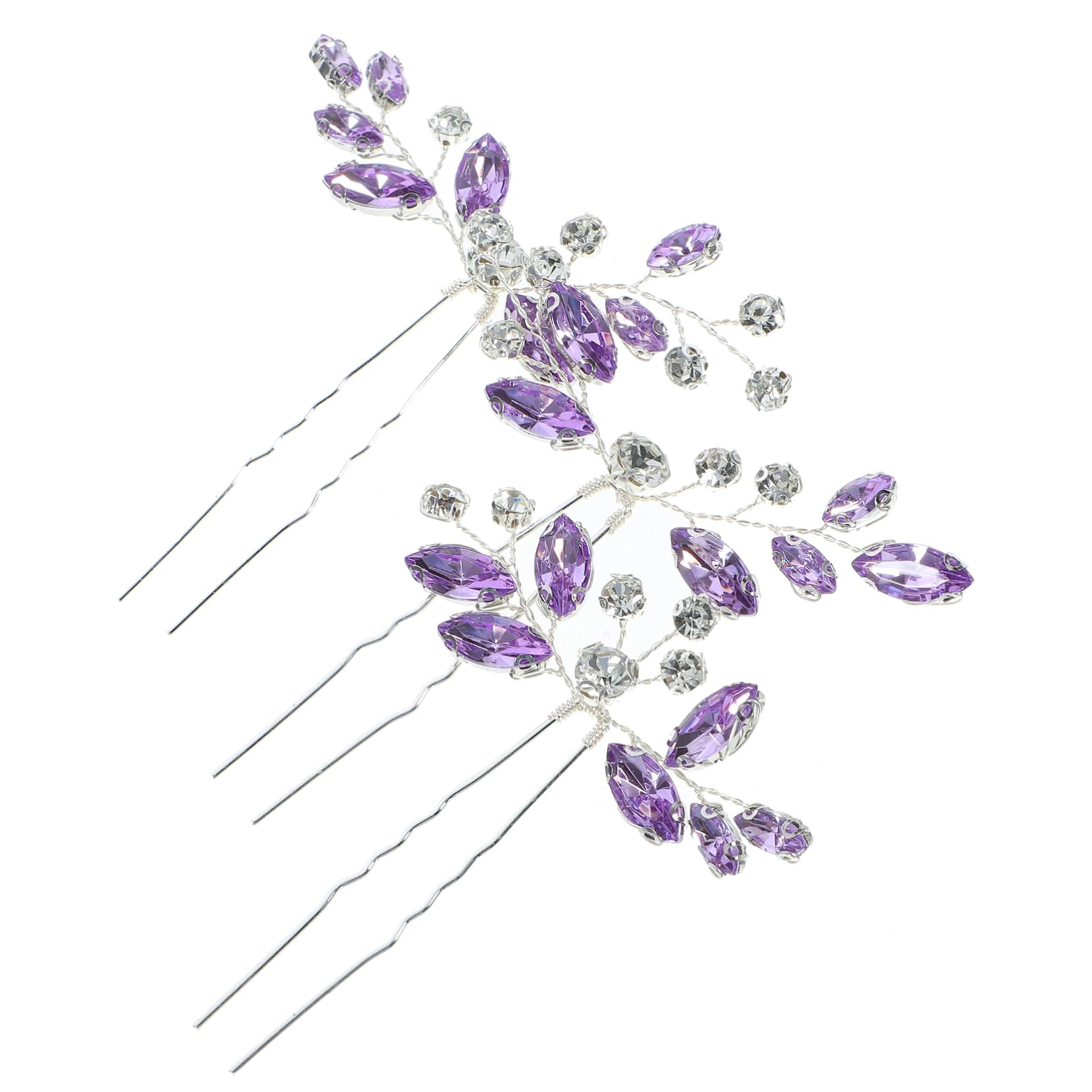 Didiseaon 9 Piezas Tocado Con Horquillas Horquillas Para El Cabello Clips Para El Cabello Joyería Para El o Horquilla Nupcial Horquilla Decorativa Para Niñas Accesorios De