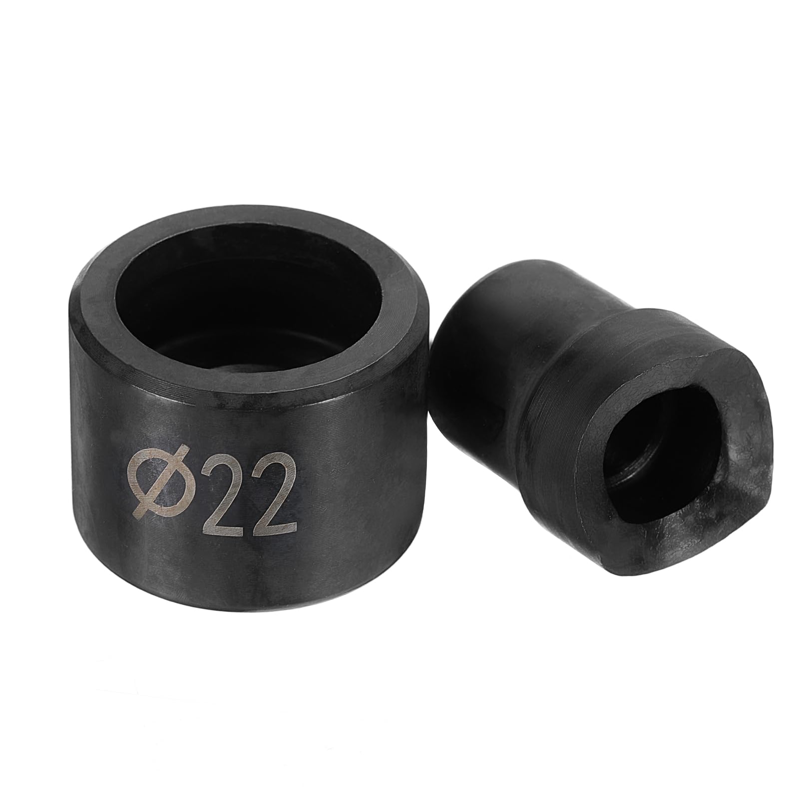uxcell Conduit Punch and Die 22mm Chrome Steel Manual Knockout Punch Conduit Hole Cutter Set for Hydraulic Knock Out Driver - Image 3