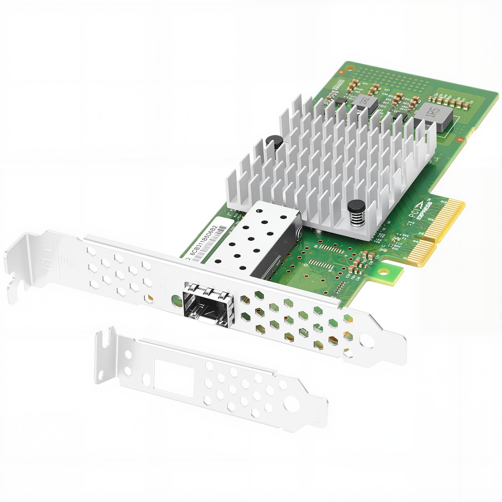 Scheda di rete PCIe Ethernet per chipset Intel 82599ES PCIe 2.0 x4 10 GB singola porta SFP+ LAN Card Support Windows Server/Windows/Linux/VMware/ESX
