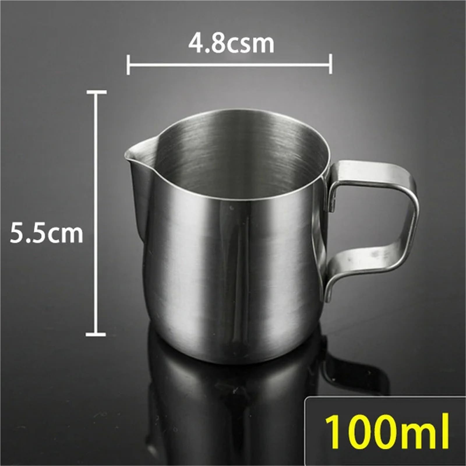 Jarra de espuma de leche de acero inoxidable de 100/350/600 ml for Latte Art(600ml)