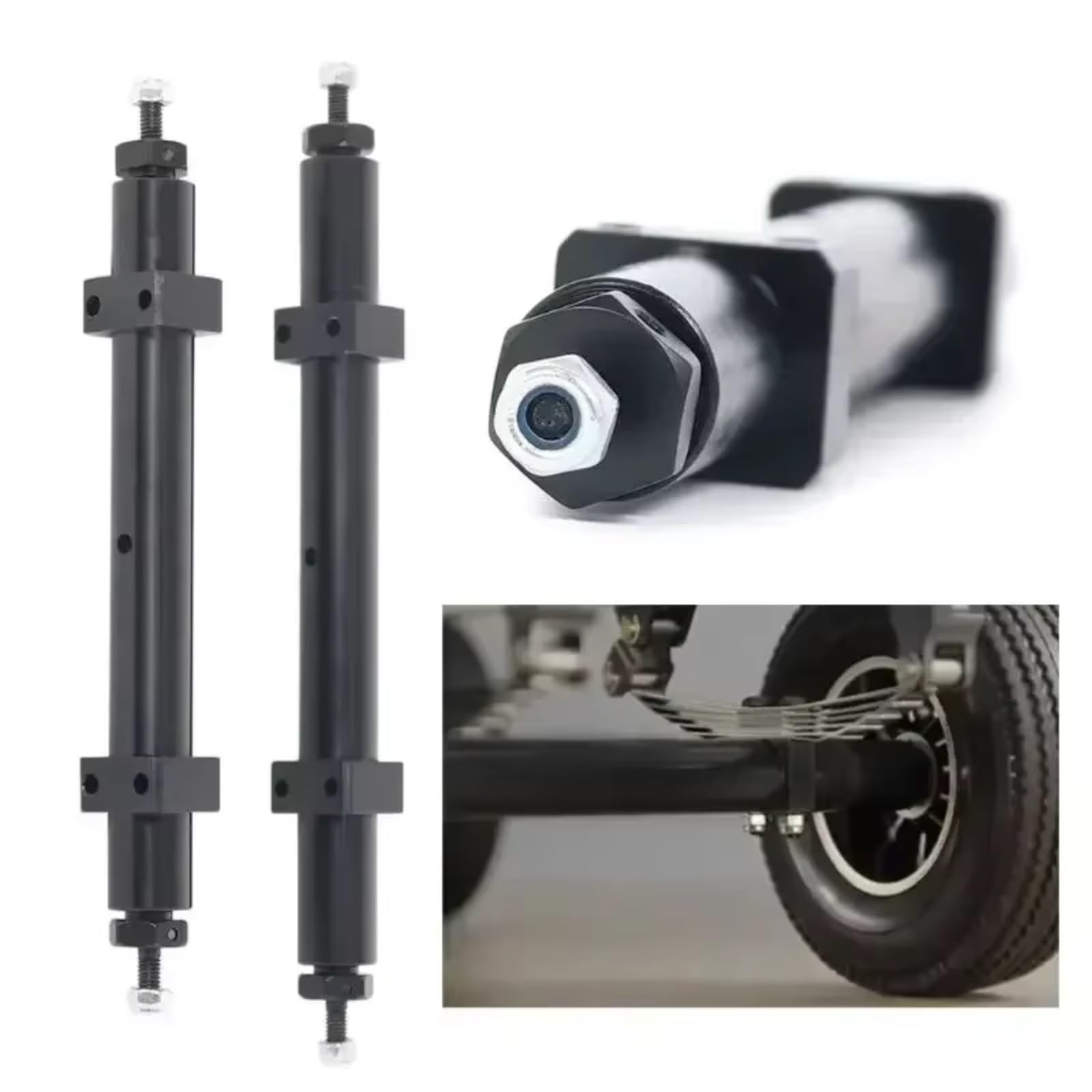 Set Anteriori Posteriori RC Per Tamiya 1/14 RC Auto Rimorchio Camion Modifica Fai Da Te Parti Di Aggiornamento Asse Posteriore In Metallo Non Motorizzato 120mm140mm