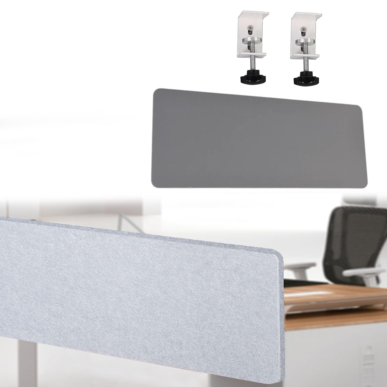 Panneau d'intimité sous le bureau écran de séparation de bureau 121,9 x 56 cm