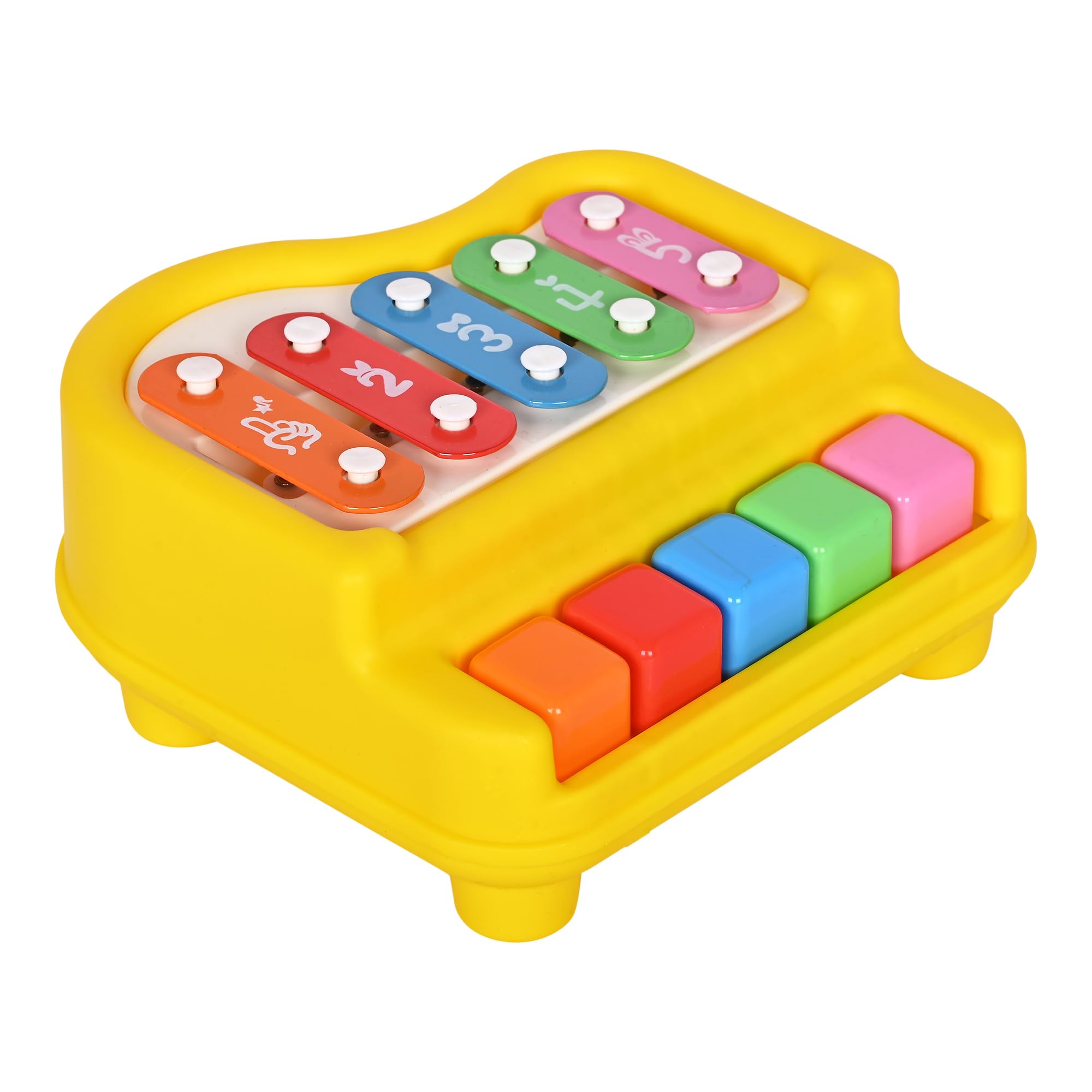 DISILA TRADERS Musical 2 in 1 Xylophone Toys for Kids| Mini Piano – Bright Colourful 5 Keys| No Battery Required. (B0CY3MQP59) Amazon Price History, Amazon Price Tracker