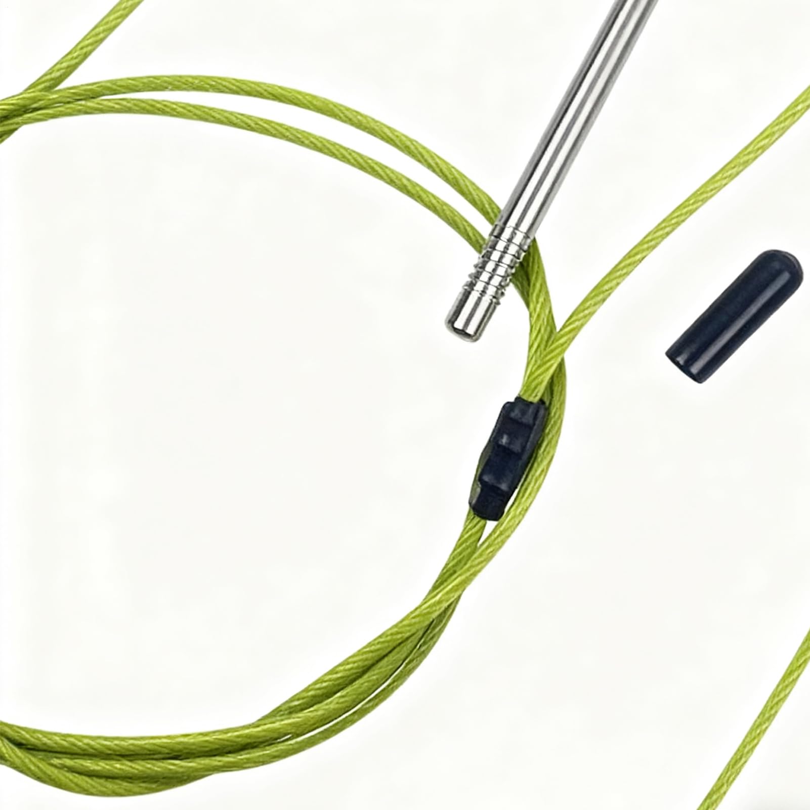 Extractor de pescado de acero inoxidable | Cuerda de clip resistente | Con mosquetón y pinza de pescado, para submarinismo, kayak, lago, estanque, zona costera
