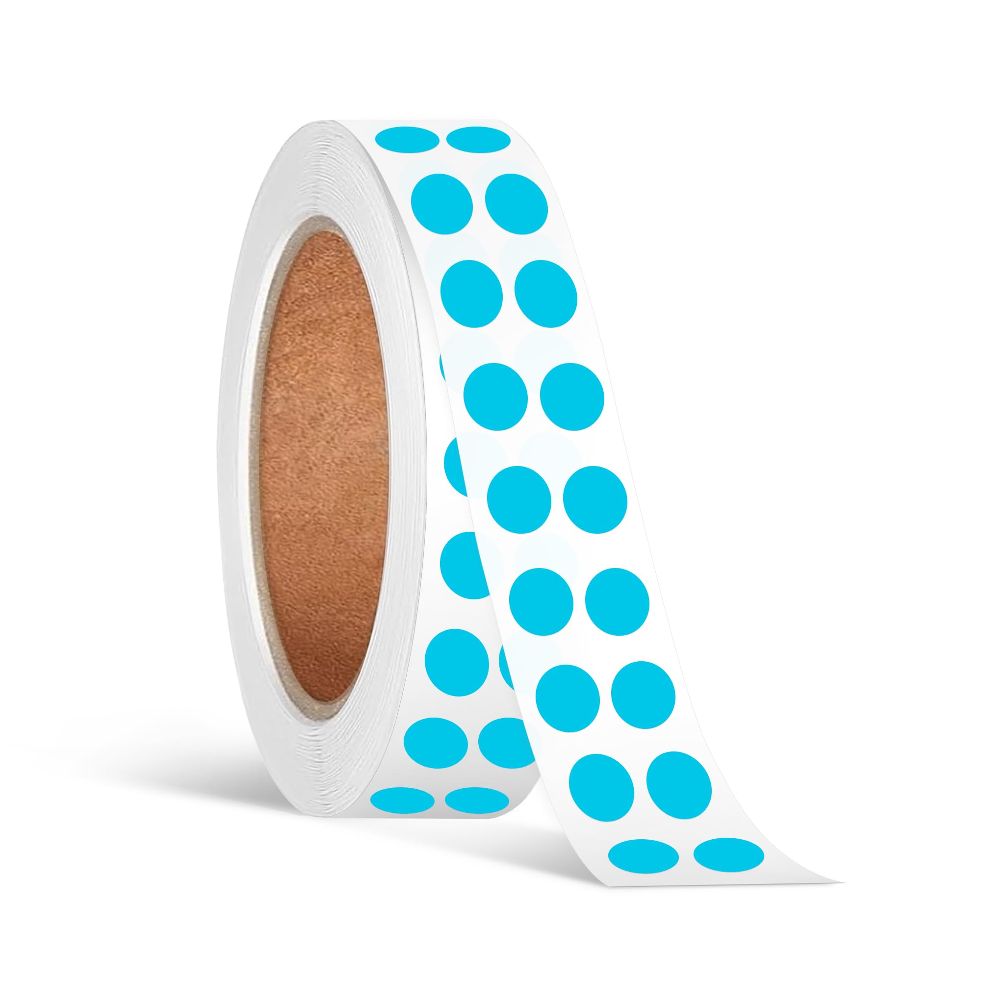 L 0.25Inch Color Label (Teal)