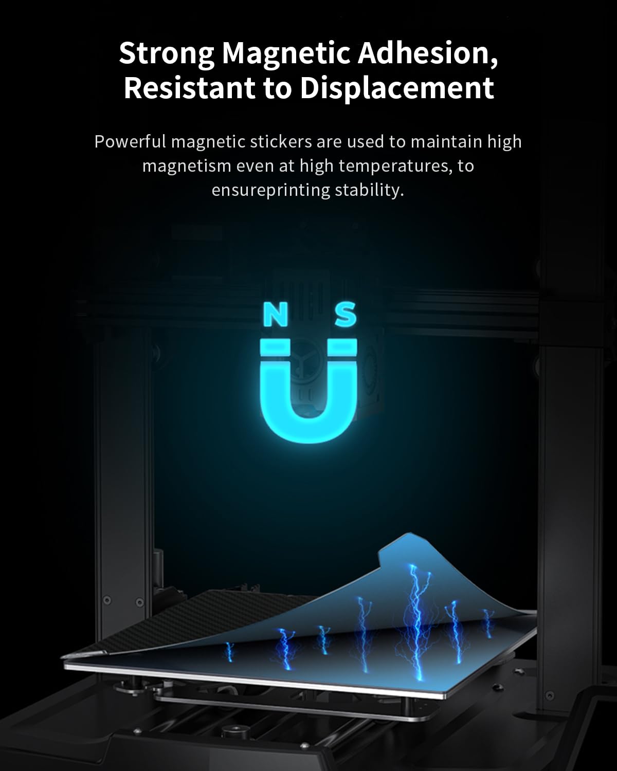 Ender 3 V3 Creality K1 PEI Build Plate - 235x235mm Magnetic Bed For SE/KE, S1, CR-10 SE Magnet Sheet