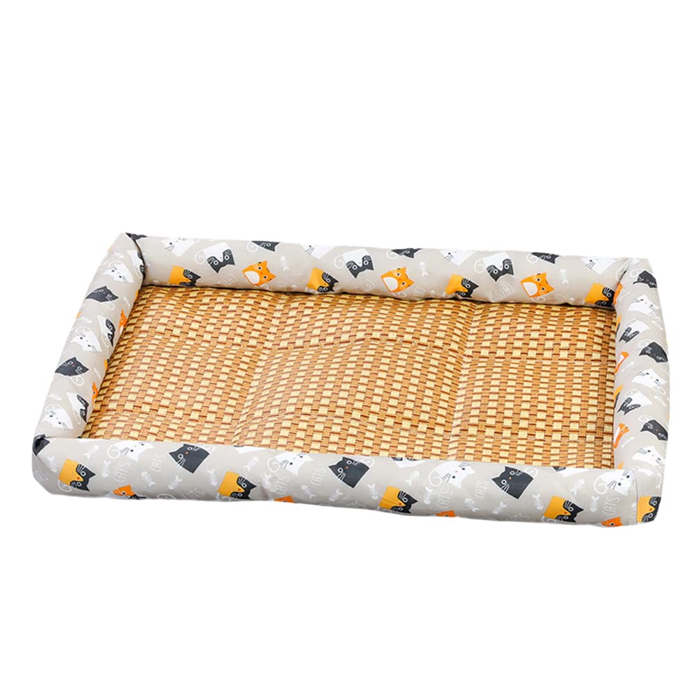 YAOTT Alfombrilla de Refrigeración para Mascotas, Cama para Perros y Gatos Super Suave Cómoda, Colchoneta Refrescante de Cama Transpirable para Perros y Gatos, Alfombra Fria para Cachorro de Verano